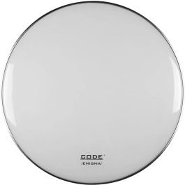 CODE Parche Bombo Code Resonante Enigma Blanco 20" Precio: 32.49999984. SKU: B178ASAAPH