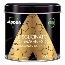 ALDOUS BIO Bisglicinato de Magnesio con Vitamina C, B5 y B6, 200 Cápsulas ALDOUS BIO Bisglicinato de Magnesio con Vitamina C, B5 y B6, 200 Cápsulas Precio: 26.4999999. SKU: B127V2YSQW