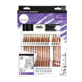 Set Daler Rowney Esbozo Estuche De 40 Precio: 14.49999991. SKU: B19SNSSBD6