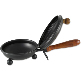 DKD Home Decor Soporte Incienso Arabe Negro Marron Hierro Mango 9 x 6.5 x 21 cm (6 Unidades)