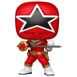 Funko Figura POP Power Rangers Turbo Red Zeo Ranger 9cm Vinilo