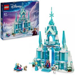 LEGO 43244 Disney Princess Palacio de Hielo de Elsa, Juego de Construcción, 630 Piezas, Niños +6 Años