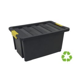 Caja Almacenamiento A.2000 Con Tapa 55 Litros De Pp Reciclado Y 100% Reciclable Apilable Negra Precio: 25.69000005. SKU: B1CVDSHGNC
