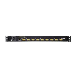 Aten CL5708I Consola KVM Switch LCD 17" Integrado Slideaway Acceso Local y Remoto IP para 8 Ordenadores Rack 1U PS/2 USB