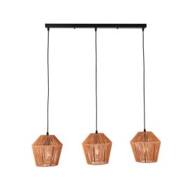 SKD-P80055 Lámpara Colgante Araraquara Cuerda Natural Diseño Original E27 Estilo Cálido para Salón Comedor