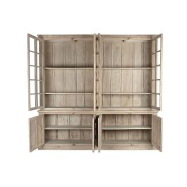 Vitrina Item Home DKD Home Decor Natural 43 x 244 x 270 cm Vitrina Item Home DKD Home Decor Natural 43 x 244 x 270 cm