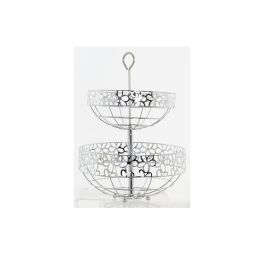 DKD Home Decor Frutero Basicos Plateado Metal 28 x 39 x 28 cm Precio: 9.89000034. SKU: B1ETWVFLSL