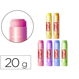 Instant Pegamento en Barra Colores Pastel Sólido 20 gr Ideal para Escolar, Manualidades y DIY Precio: 11.49999972. SKU: B12F6BH66P