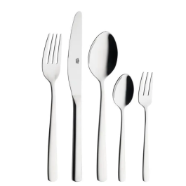 GSW Juego de cubiertos de acero inoxidable macizo GSW4005643893473 de 60 piezas