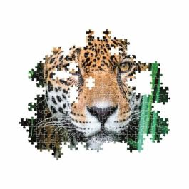 Clementoni CLE1708579108441 Puzzle 500 Piezas Compacto - Jaguar en la Jungla