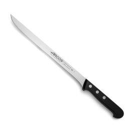 Arcos Cuchillo Jamonero Flexible Serie Universal 240 mm Acero Inoxidable Nitrum Mango Polioximetileno Negro Sistema Bactiproof Silver