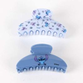 Cerdá Clips para Pelo Stitch - Accesorios infantiles (Azul)