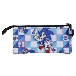 KARACTERMANIA Portatodo triple Sonic The Hedgehog Blue Lay 23x7x11cm con tres compartimentos Precio: 10.78999955. SKU: B1GRPC28ET
