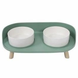 M Pets Cuenco Doble Elevado PET6953182738589 - 2x50 ml