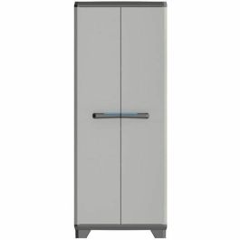 Keter Armario de Almacenamiento Lineal Alto - 3 Estantes Ajustables, Cierre - 68x39x173 cm - Negro/Gris Precio: 111.4999996. SKU: B1EHVC95H4
