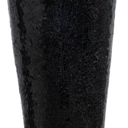 Jarrón Negro Fibra de Vidrio Decoración 54 X 54 X 154 cm
