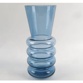 DKD Home Decor Jarron Azul Cristal 12 x 29 x 12 cm (6 Unidades) Precio: 74.89000002. SKU: B14SRDLKBA