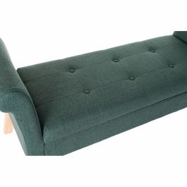 Banqueta DKD Home Decor 8424001795512 Natural Madera Poliéster Verde (130 x 44 x 69 cm) Banqueta DKD Home Decor 8424001795512 Natural Madera Poliéster Verde (130 x 44 x 69 cm)