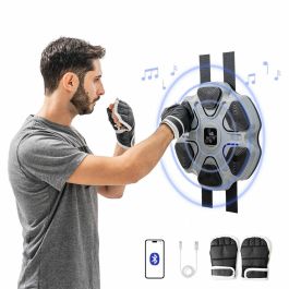 Máquina de Boxeo Musical Recargable Beatfist InnovaGoods Máquina de Boxeo Musical Recargable Beatfist InnovaGoods