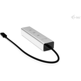 Hub USB i-Tec C31HUBMETAL8KPDPRO Plateado