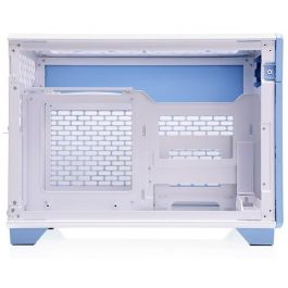 Thermaltake TR100 Mini Tower Caja PC Azul, Soporte Fuentes SFX, Radiadores 120/240mm, Ventiladores 120/140mm, Bahías 2.5"