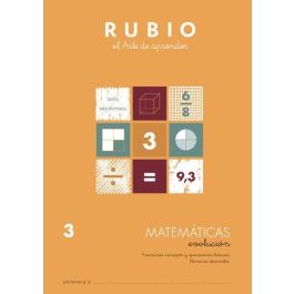 Cuaderno Rubio A4 Matematicas Evolucion Nº 3 (9-10 Años) (Set de 10) Precio: 21.50000008. SKU: B1C59LB685