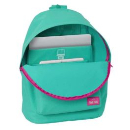 Mochila Safta Para Portatil 14,1-' Nait Nait Verde Mint 410x310x160 mm Mochila Safta Para Portatil 14,1-' Nait Nait Verde Mint 410x310x160 mm