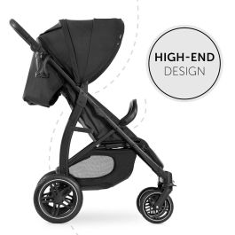 HAUCK HAU4007923148952 - Cochecito Todoterreno RAPID 4D, Plegado con una mano, 4 Ruedas, Negro