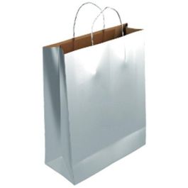 Bolsa De Papel Andina Kraft Liso 40X46X18 Cm Crudo/Plata Paquete De 25 Precio: 24.50000014. SKU: B18E8848MY
