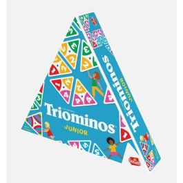 Goliath Triominos Junior - Juego de Mesa Infantil Dominó Triangular - 2 Niveles de Dificultad para Aprender Colores y Puntos
