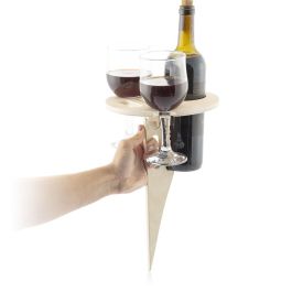 Mesa de Vino Plegable y Portátil para Exteriores Winnek InnovaGoods Mesa de Vino Plegable y Portátil para Exteriores Winnek InnovaGoods