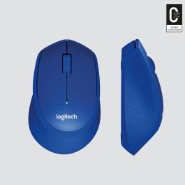 Logitech M330 Ratón Óptico Inalámbrico Silent Plus Azul Logitech M330 Ratón Óptico Inalámbrico Silent Plus Azul