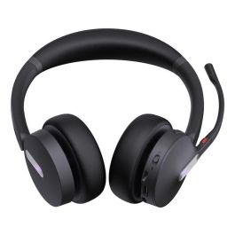 Yealink WH64 Dual Teams DECT Auriculares Inalámbricos, D30 mm 20 Hz-20 kHz, 3x MEMS Mic, Bluetooth 5.2, USB-C