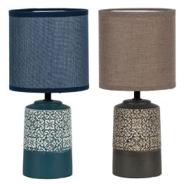 Lampara Sobremesa Moderno DKD Home Decor Marron Oscuro Azul 15 x 32 x 15 cm (2 Unidades) Precio: 29.49999965. SKU: B12NX6CHFL
