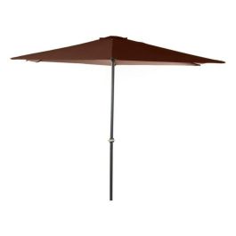 DKD Home Decor Parasol Sunlla de Jardín 270x270 cm, 250 cm Alto, Marrón Gris Oscuro, Plegable, Acero y Poliéster 160 gsm con 6 Varillas Precio: 43.49999973. SKU: S3012832