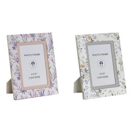 Marco Foto 10X15 Tradicional DKD Home Decor Lila Rosa Palo 2 x 21.5 x 16.5 cm (2 Unidades) Precio: 16.50000044. SKU: B1KJ3AG9P8