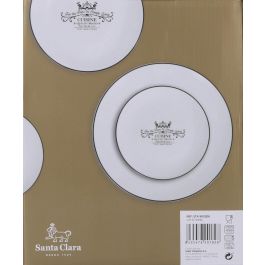 Santa Clara Vajilla Redonda "Cuisine" 18 Piezas (2 Unidades)