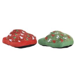 DKD Home Decor Calientapies Decorativo Navidad Tradicional Verde, Rojo y Blanco 40 x 15 x 30 cm (4 Unidades) Poliéster Precio: 32.5611. SKU: B13LLZGJHG