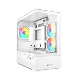 Sharkoon MK6 RGB Midi Tower Micro-ATX Negro con Cristal Templado, 3 Ventiladores RGB Preinstalados, Flujo de Aire Optimizado y Soporte Placas BTF USB-C Precio: 93.49999967. SKU: B1DL8T3H5S