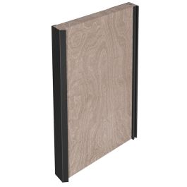 HERRAJES ALK Perfil Tirador Aluminio Capri 2,70m Negro Madera para Montar en Madera, Espesor Máx. 30-32mm (Set de 2 unidades) Precio: 52.5000003. SKU: B16E7AVKLR