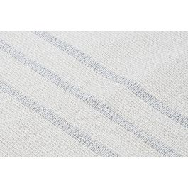 DKD Home Decor Alfombra Boho Blanco Gris 180 x 0.75 x 120 cm (2 Unidades)