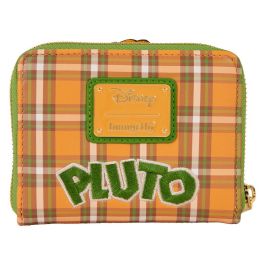 LOUNGEFLY Cartera Billetera Disney 95th Anniversary Pluto, Accesorio Compacto de 12,70x3,81x10,16cm