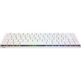 ASUS ROG Falchion RX LP Swiss Teclado Gaming Inalámbrico y Alámbrico Óptico 65% Retroiluminación RGB Blanco