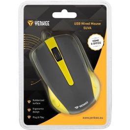 Yenkee YMS 1015YW Ratón SUVA Amarillo