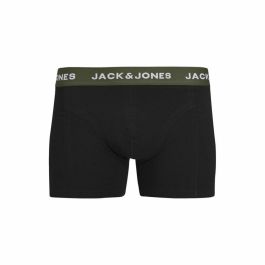 Bóxer de Hombre Jack & Jones Jacaron Solid Trunks Negro