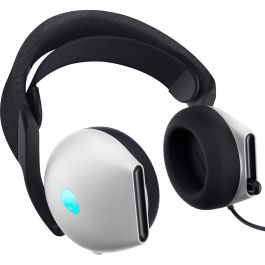 Alienware AW520H Auriculares Gaming con Cable USB RGB para Juego Blanco - Diadema Circumaural 20-40000 Hz