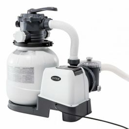Intex Depuradora de Piscina Eléctrica con Filtro de Arena, Caudal de Bomba 7900 Litros/Hora, Voltaje 220/240V
