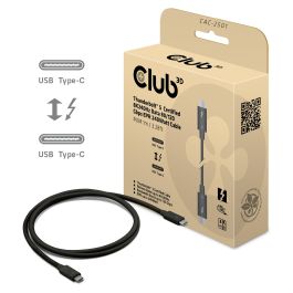Club 3D CAC-2501 Cable Thunderbolt 5 Certificado 8K 240Hz / 80Gbps / 120Gbps 1m Negro Precio: 68.88999964. SKU: B14GZ3XN3N