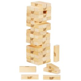 Hasbro Games G1499 Juego Jenga Clásico de Torre de Bloques. Habilidad y Estrategia para +6 años, con App Gratuita Español/Portugués