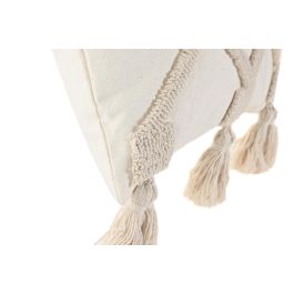 DKD Home Decor Cojín Urban Poliéster Crudo 30 x 50 cm (2 Unidades)